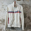 Casablanca Striped White Track Jacket Sz S