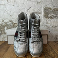 Gucci High Web Glitter Sneaker Sz 8