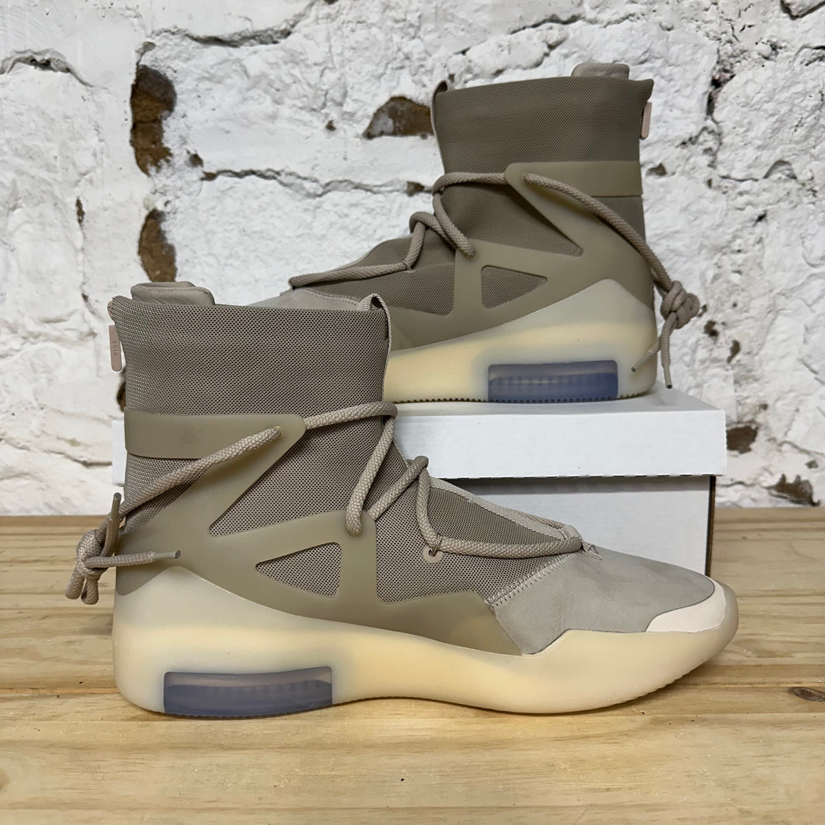 Nike Air Fear of God 1 Oatmeal Sz 11.5 DS