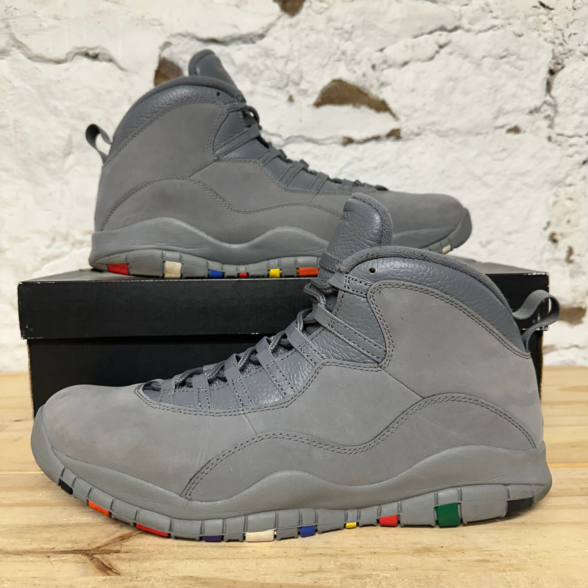 Air Jordan 10 Cool Grey Sz 14