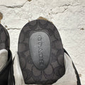 Coach Archive Buckle Black Clog Sz 13