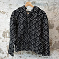 Louis Vuitton NBA White Flower Quilted Jacket Black Sz L