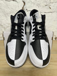 Air Jordan 1 Low Homage Split Black White Sz 10.5 (12W) DS
