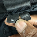 Amiri MX1 Camo Spell Black Denim Jeans Sz 34