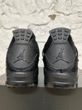 Air Jordan 4 Golf Black Cat Pony Hair Sz 12