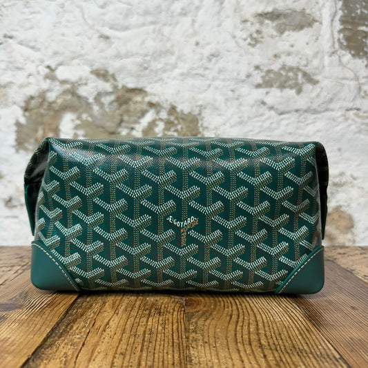 Goyard Boeing 25 Green Monogram Toilet Bag