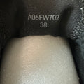 Maison Mihara Triple Black Hank Sneaker Sz 6 (38)