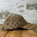 Gucci Beige GG Monogram Crystals Hat Sz M