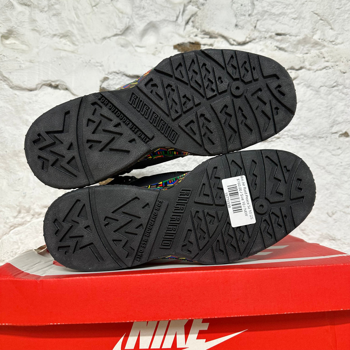Nike Air Raid Peace Sz 10 DS