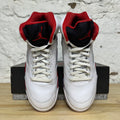 Air Jordan 5 Fire Red Black Tongue (2025) Sz 10