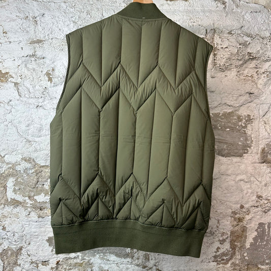 Louis Vuitton Chevron Quilted Reversible Down Vest Sz XXL (54)