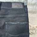 Amiri MX2 Black Patch Black Denim Jeans Sz 29