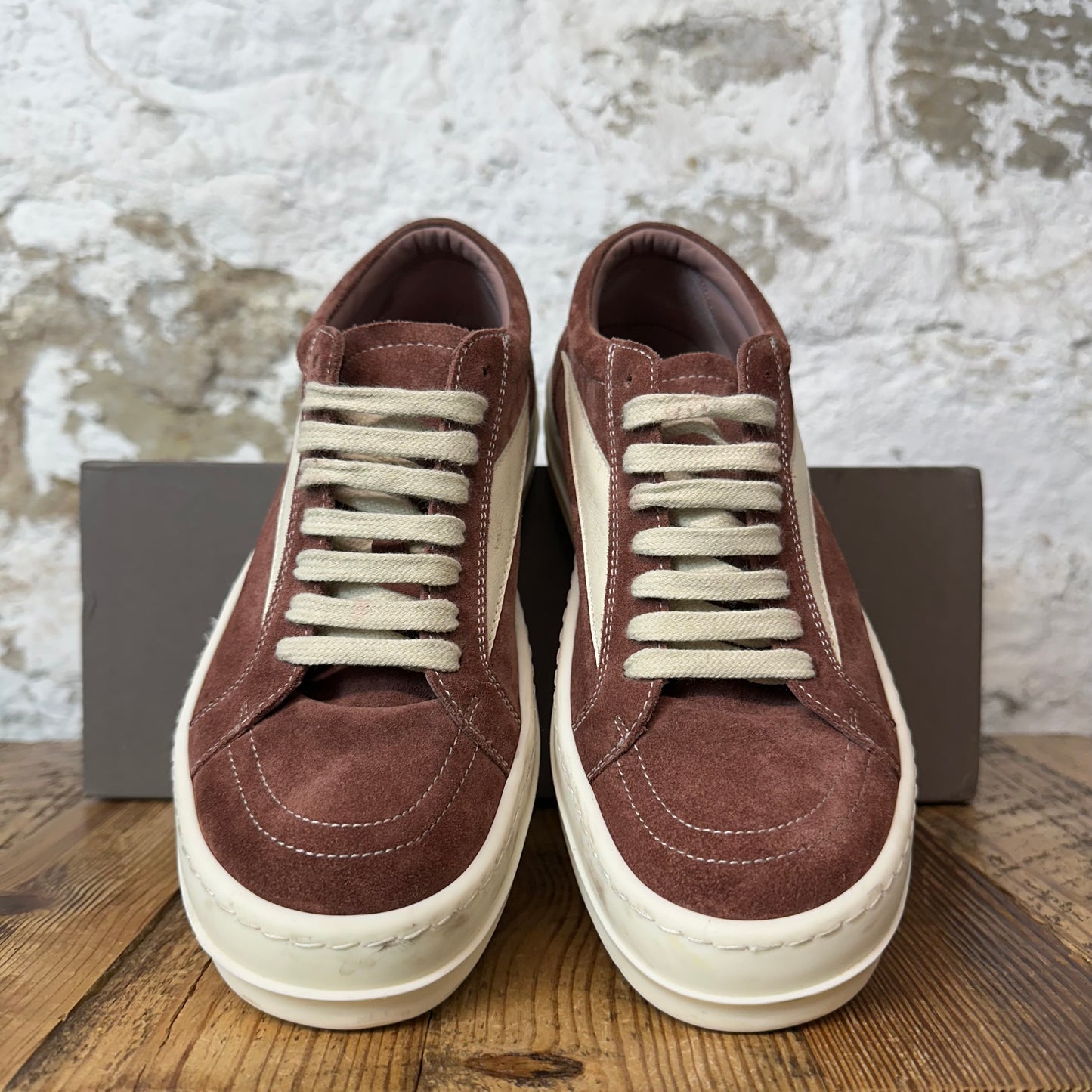 Rick Owens Vintage Dusty Pink Milk Sneaker Sz 6 (38.5)