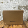 Burberry Ramsey Blue Plaid Black White Sneaker Sz 8 (41)