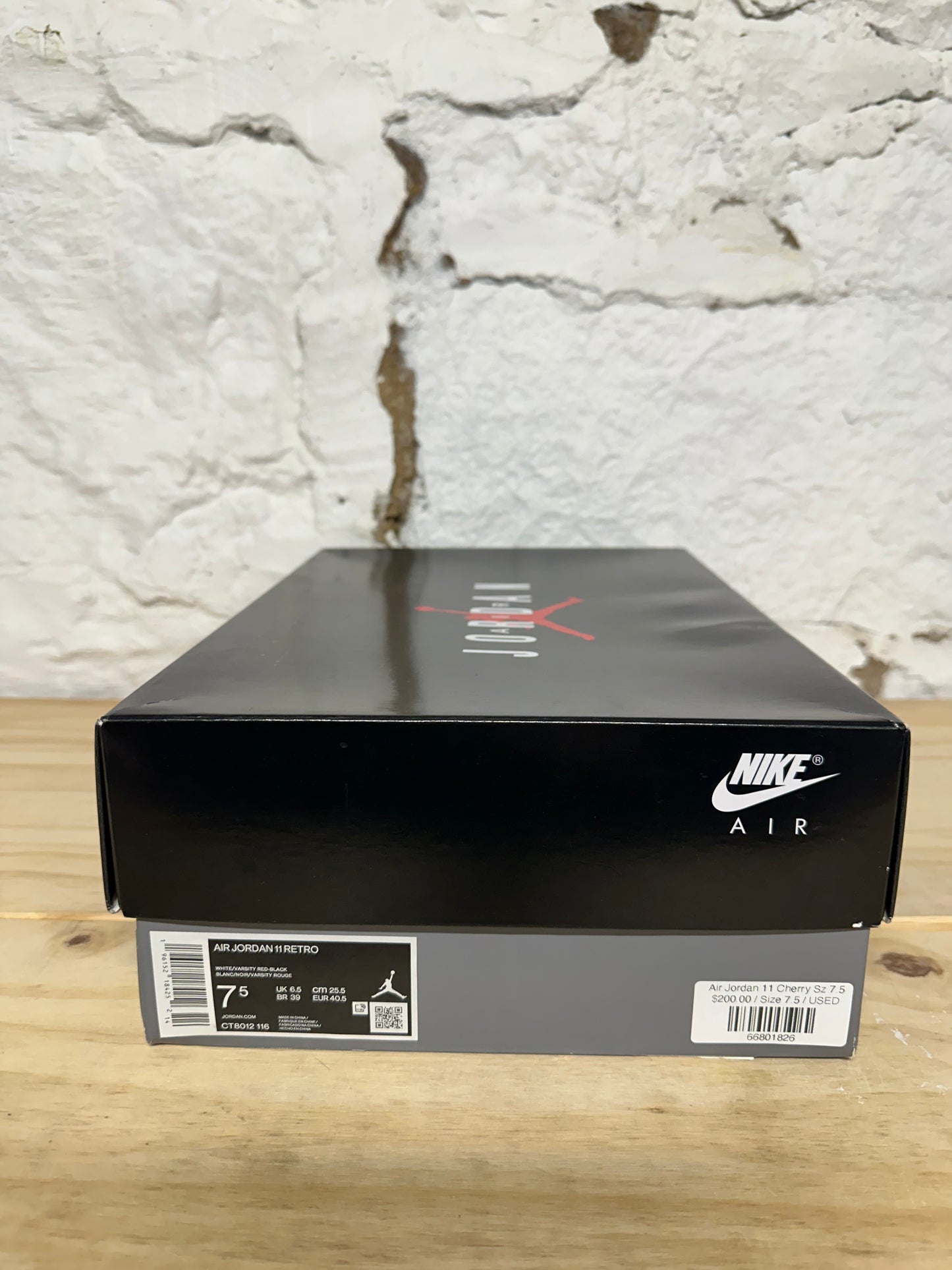 Air Jordan 11 High Cherry Sz 7.5