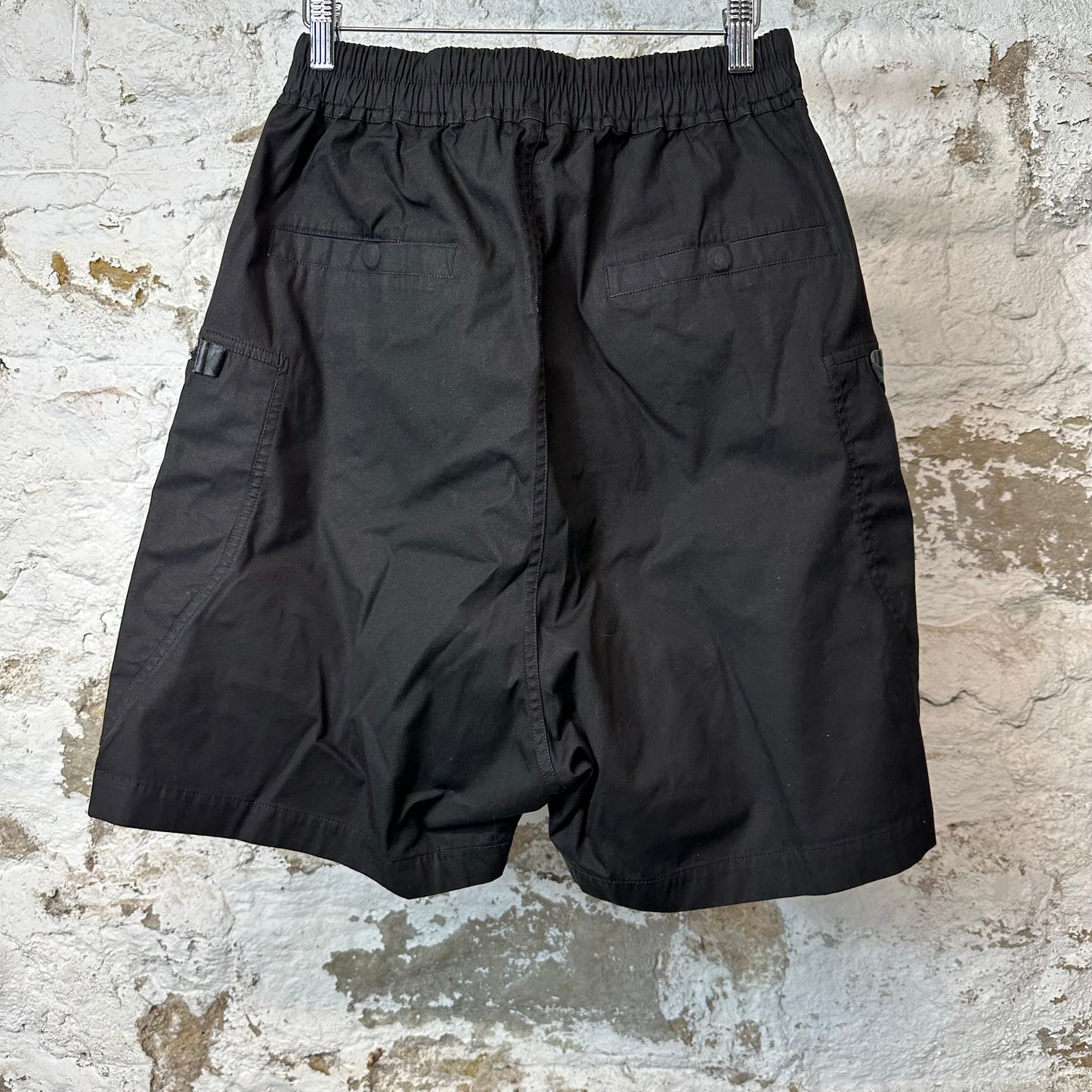 Rick Owens Bauhaus Cargo Shorts Black Sz M