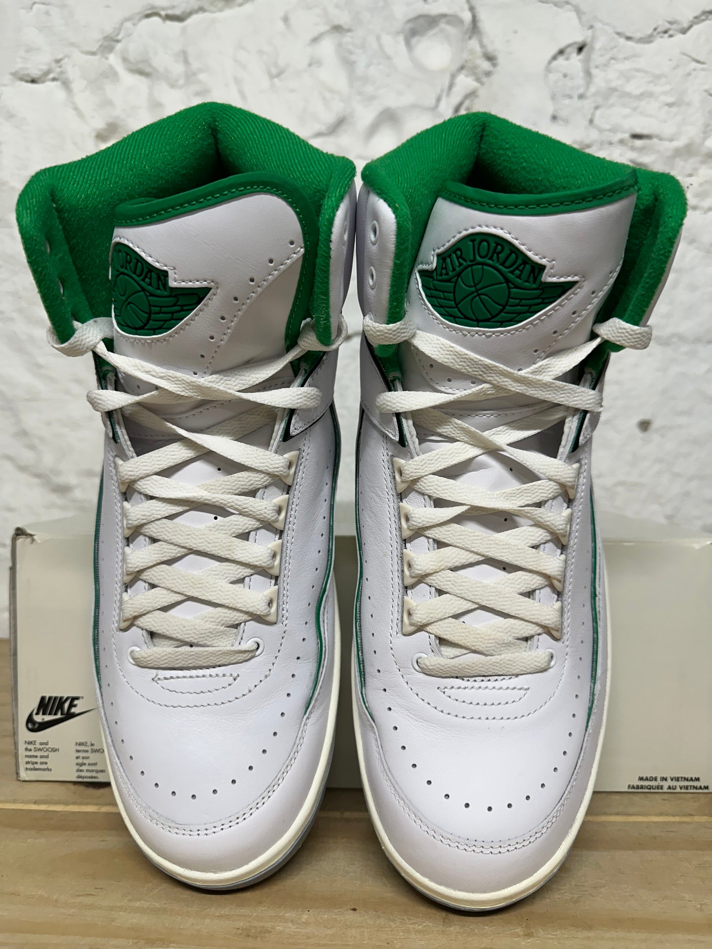 Air Jordan 2 Lucky Green Sz 12