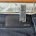 Amiri Paint Splatter Black Denim Jeans Sz 29