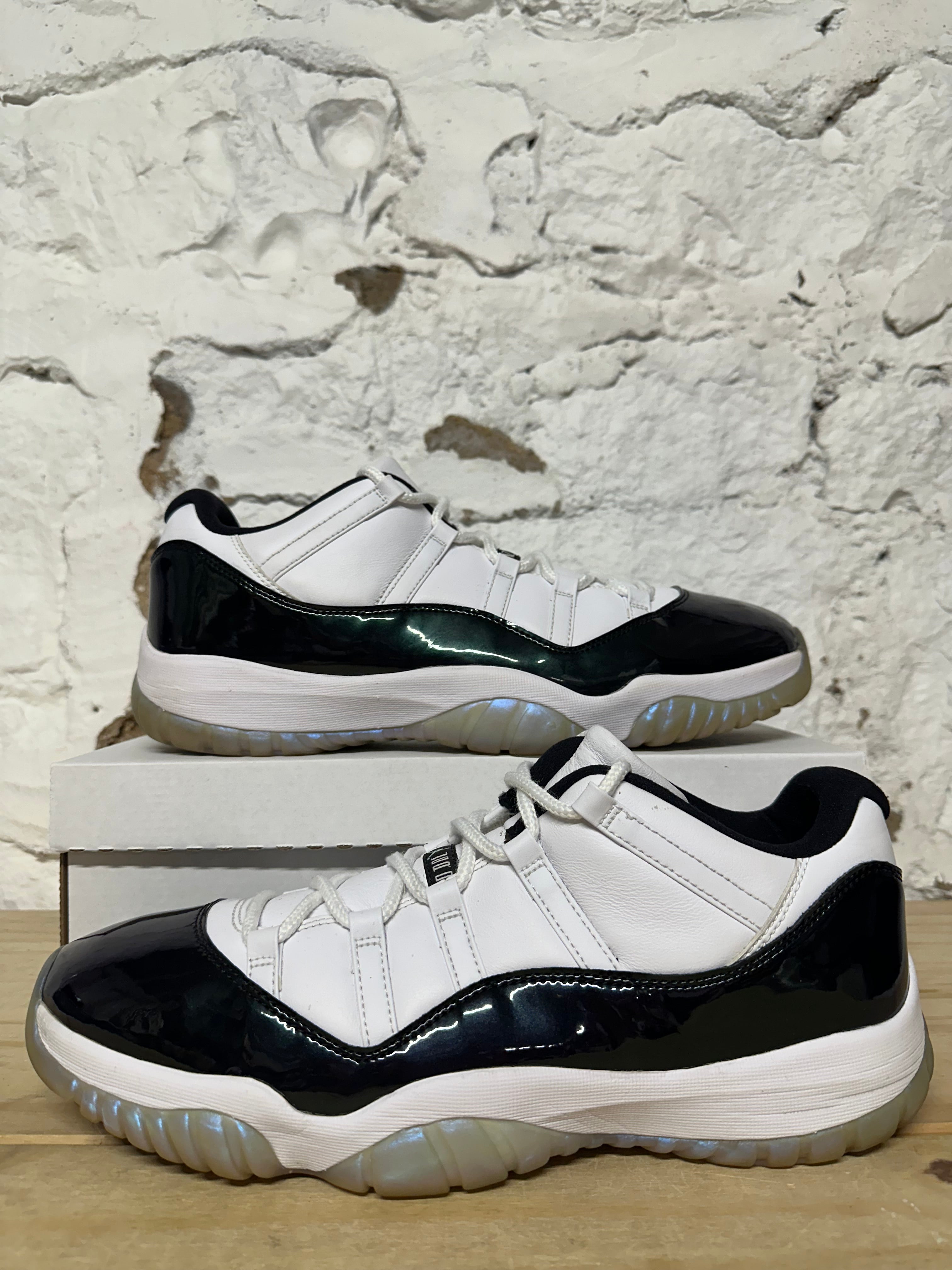Air Jordan 11 Low Emerald Sz 14