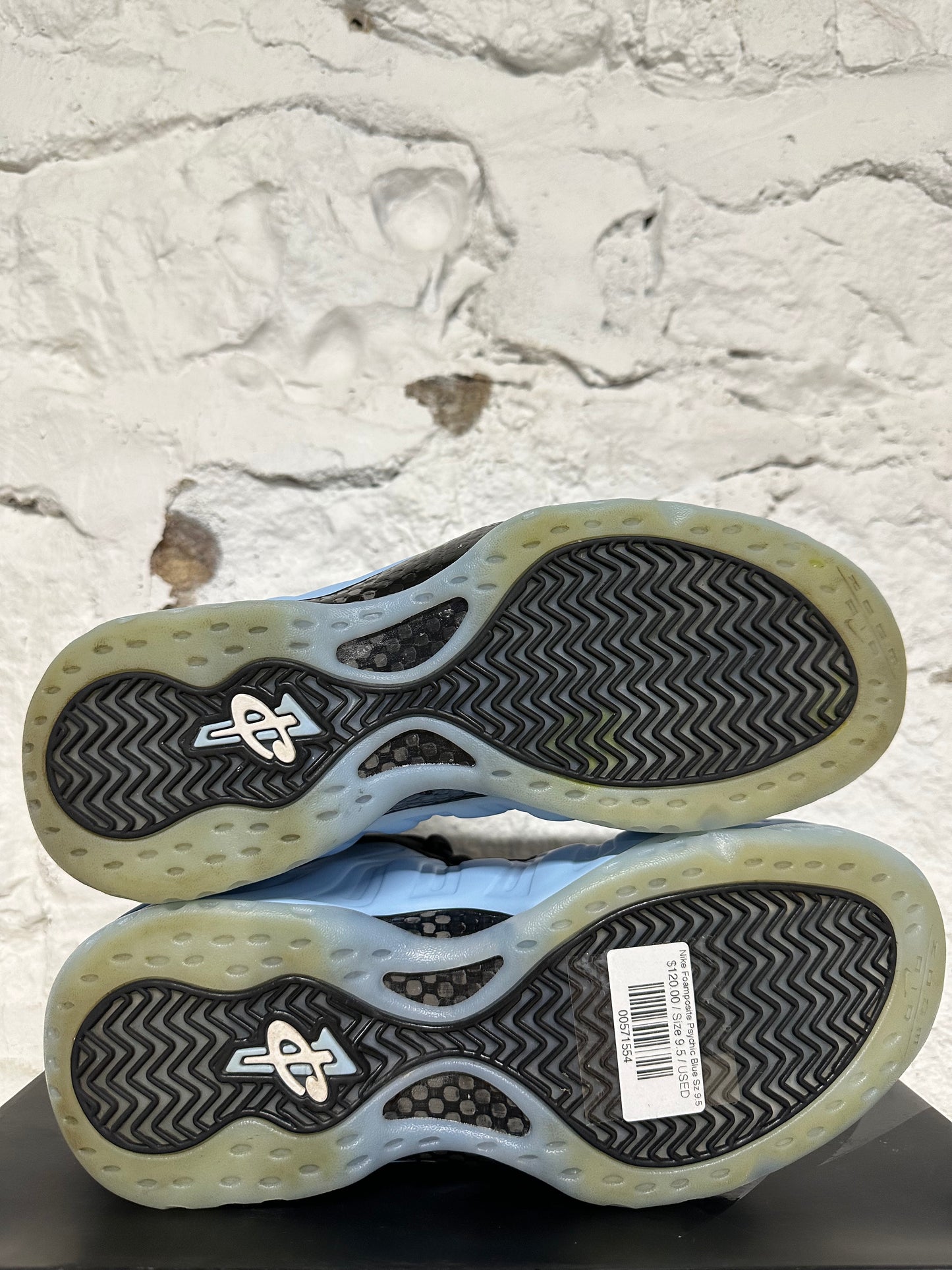 Nike Air Foamposite Psychic Blue Sz 9.5