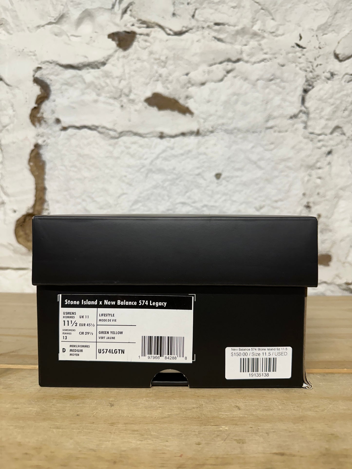 New Balance 574 Stone Island Sz 11.5
