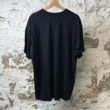 Givenchy Black Cow Skull T-shirt Black Sz XL