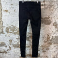 Amiri MX1 Grey Paisley Black Denim Jeans Sz 30