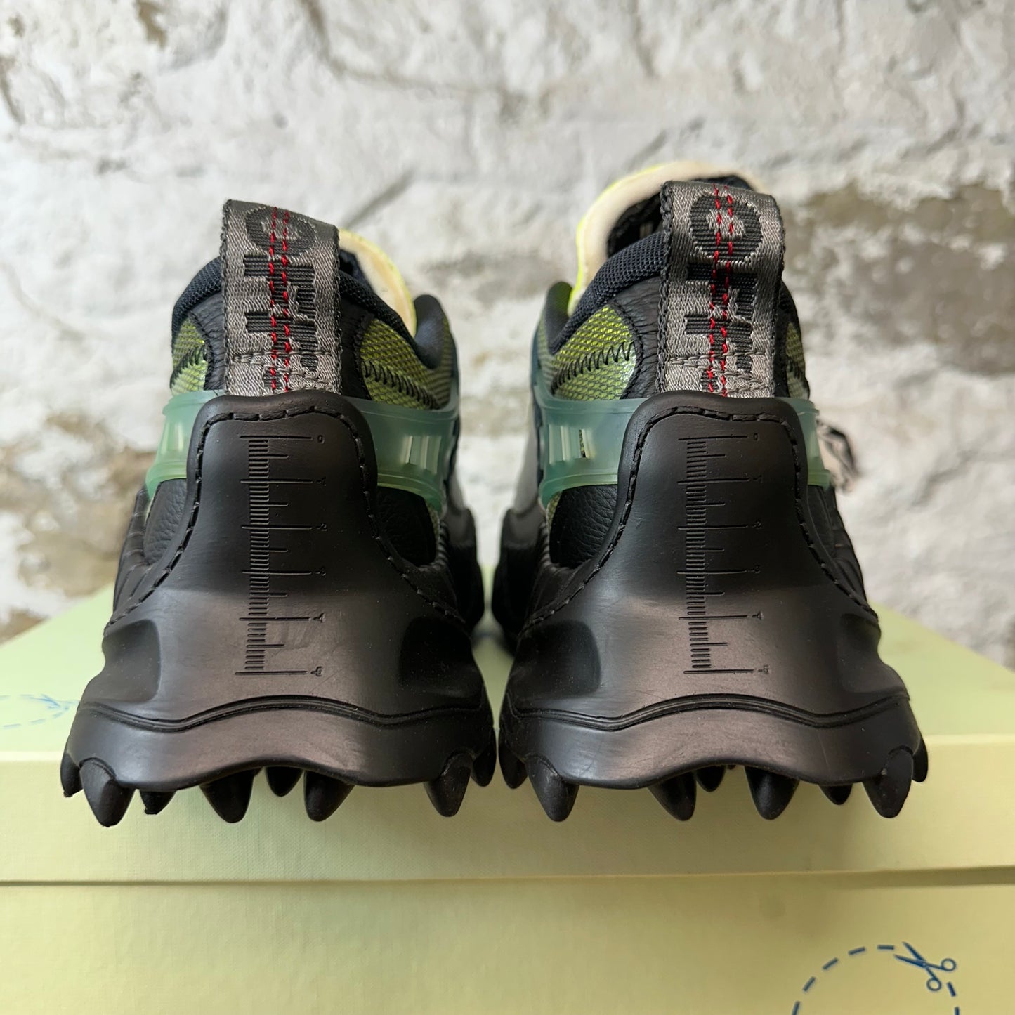 Off-White ODSY 1000 Blue Grey Black Sneaker Sz 10 (43)