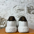 Louis Vuitton White Monogram Time Out Sneaker Sz 7 (40)
