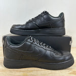 Nike Air Force 1 Low Supreme Black Sz 8