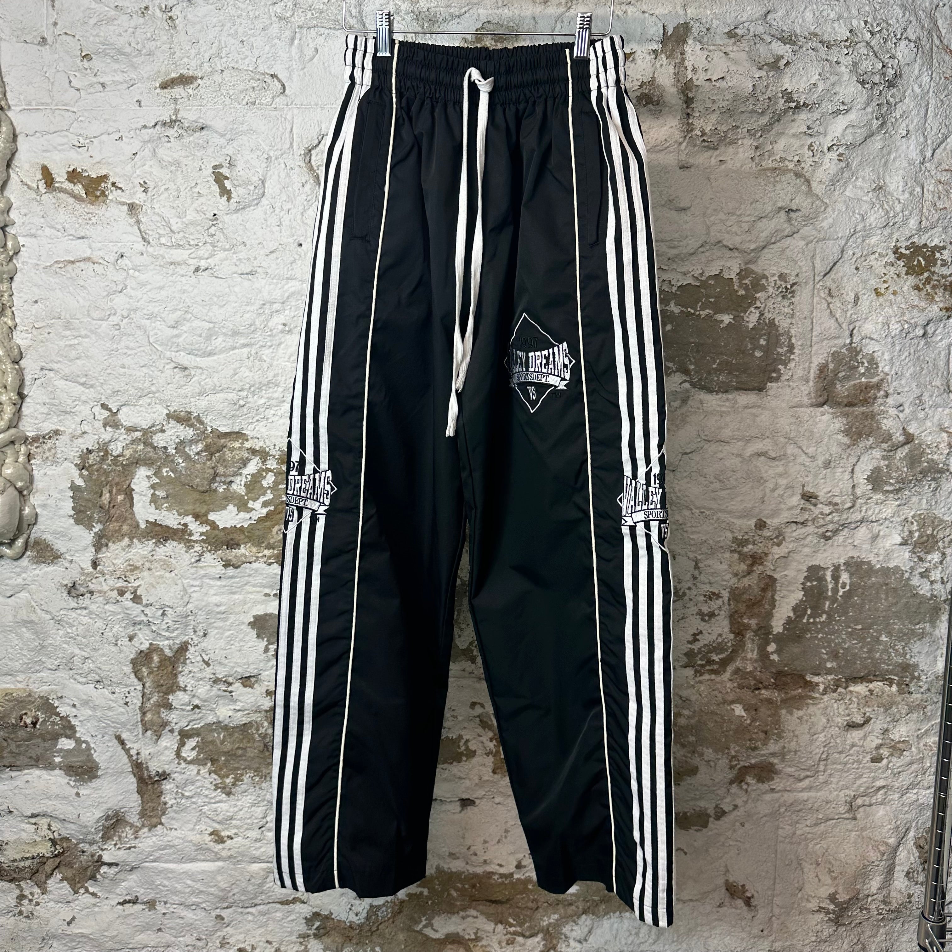 Vale Swish  Black White Track Pants Sz S