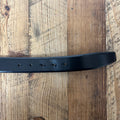 Dolce Gabanna Silver Buckle Black Belt Sz (110/44)