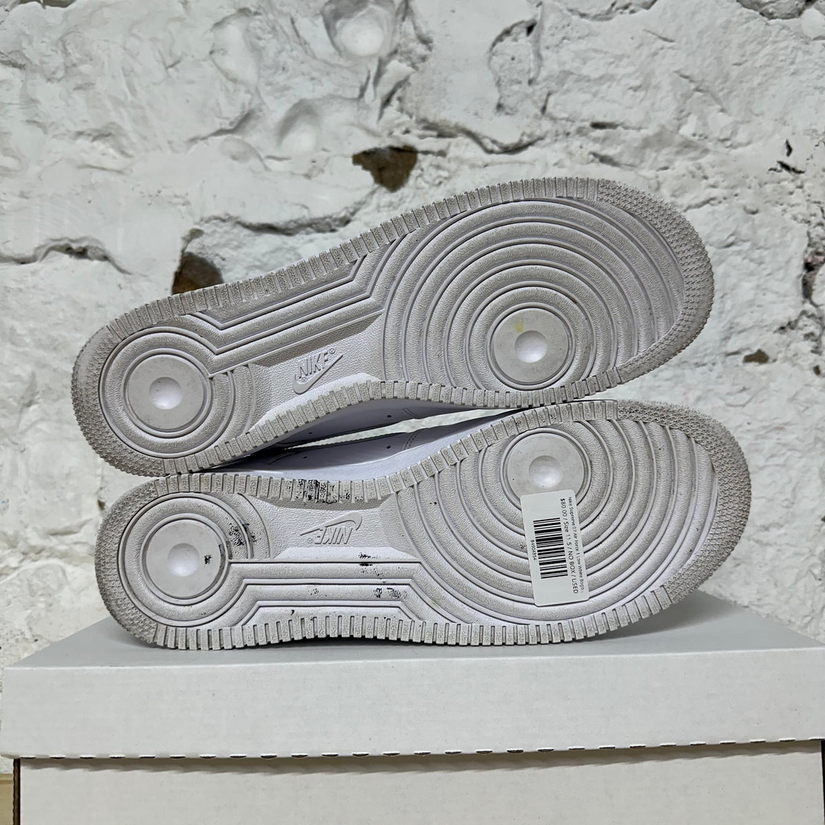 Nike Supreme 07 Air Force 1 Low White Bogo Sz 11.5