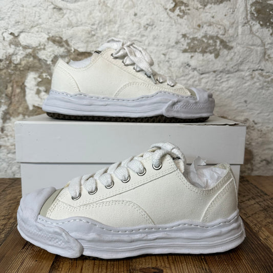 Maison Mihara Triple White Hank Sneaker Sz 7 (40) DS