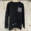Off White Peace Logo Crewneck Black Sz XXS (L)