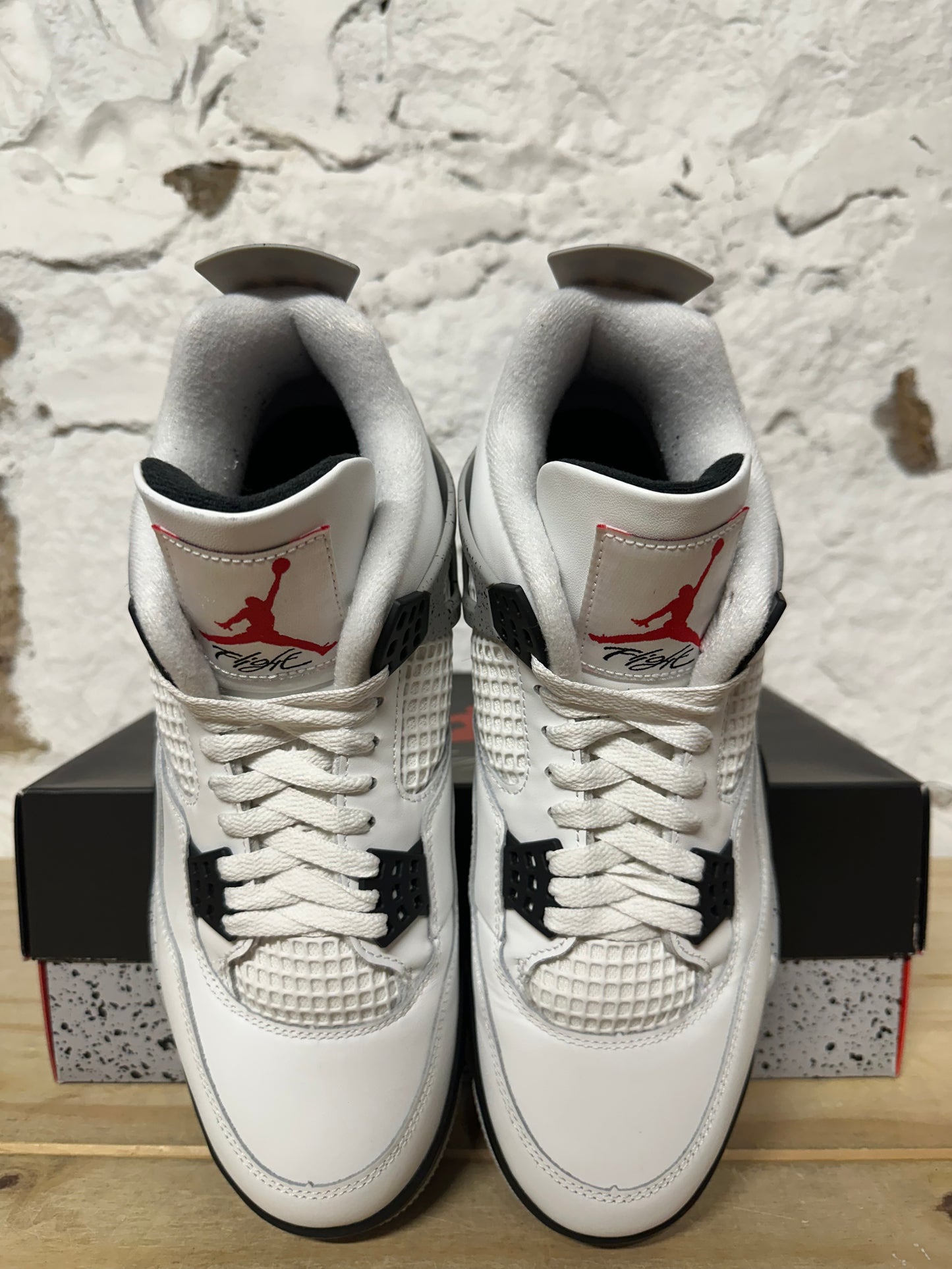 Air Jordan 4 White Cement Sz 10