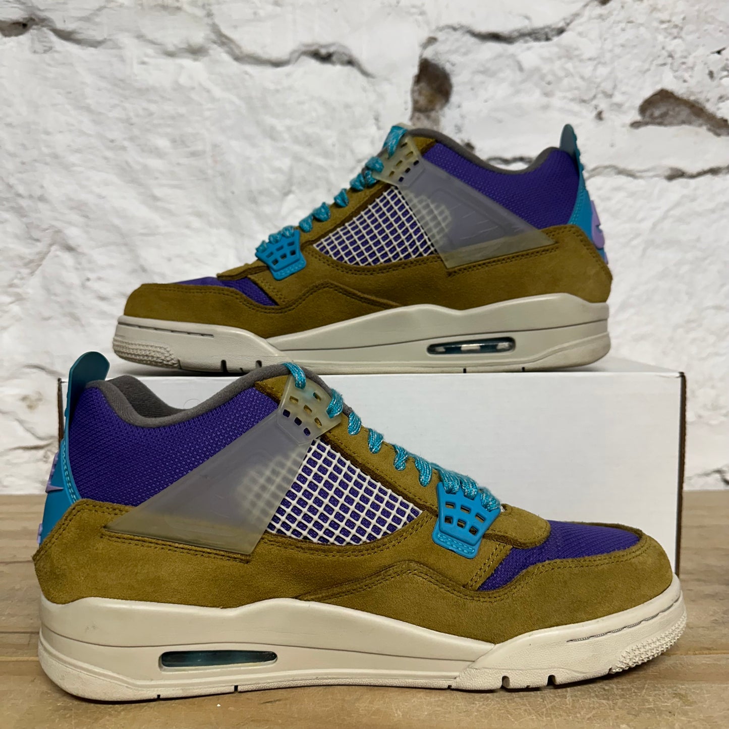 Air Jordan 4 Union Desert Moss Sz 10