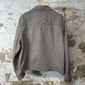 Louis Vuitton Grey Monogram Denim Jacket Sz XXL (54)