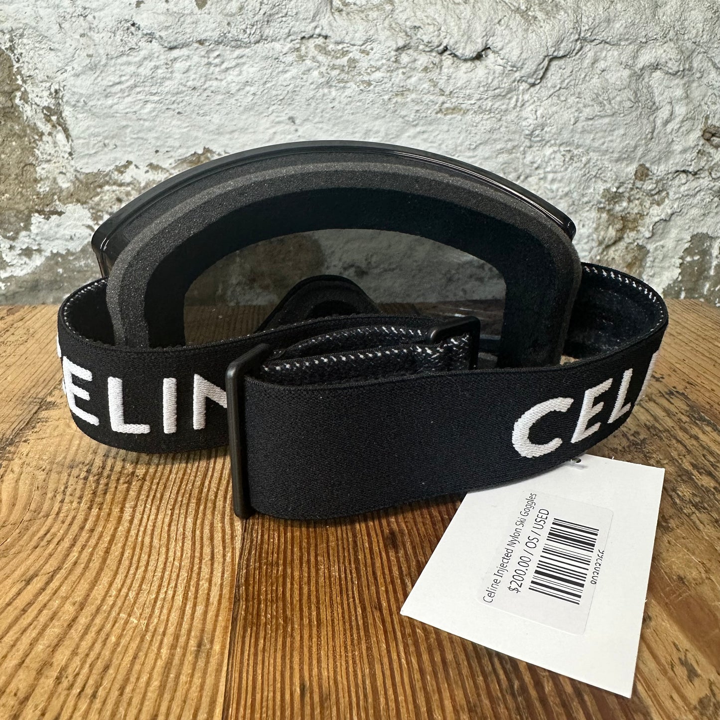 Celine Injected Nylon Ski Goggles