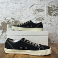 Maison Margiela Canvas Tabi Black Cream Sneaker Sz 8 (41) DS