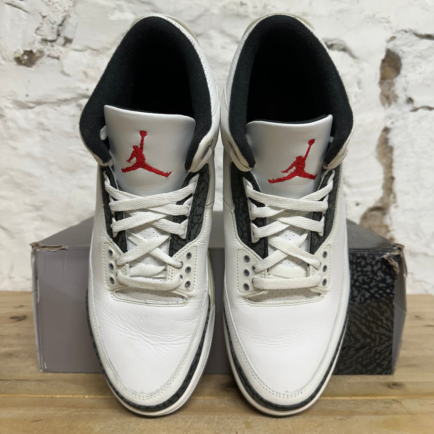 Air Jordan 3 Cement Grey Sz 12
