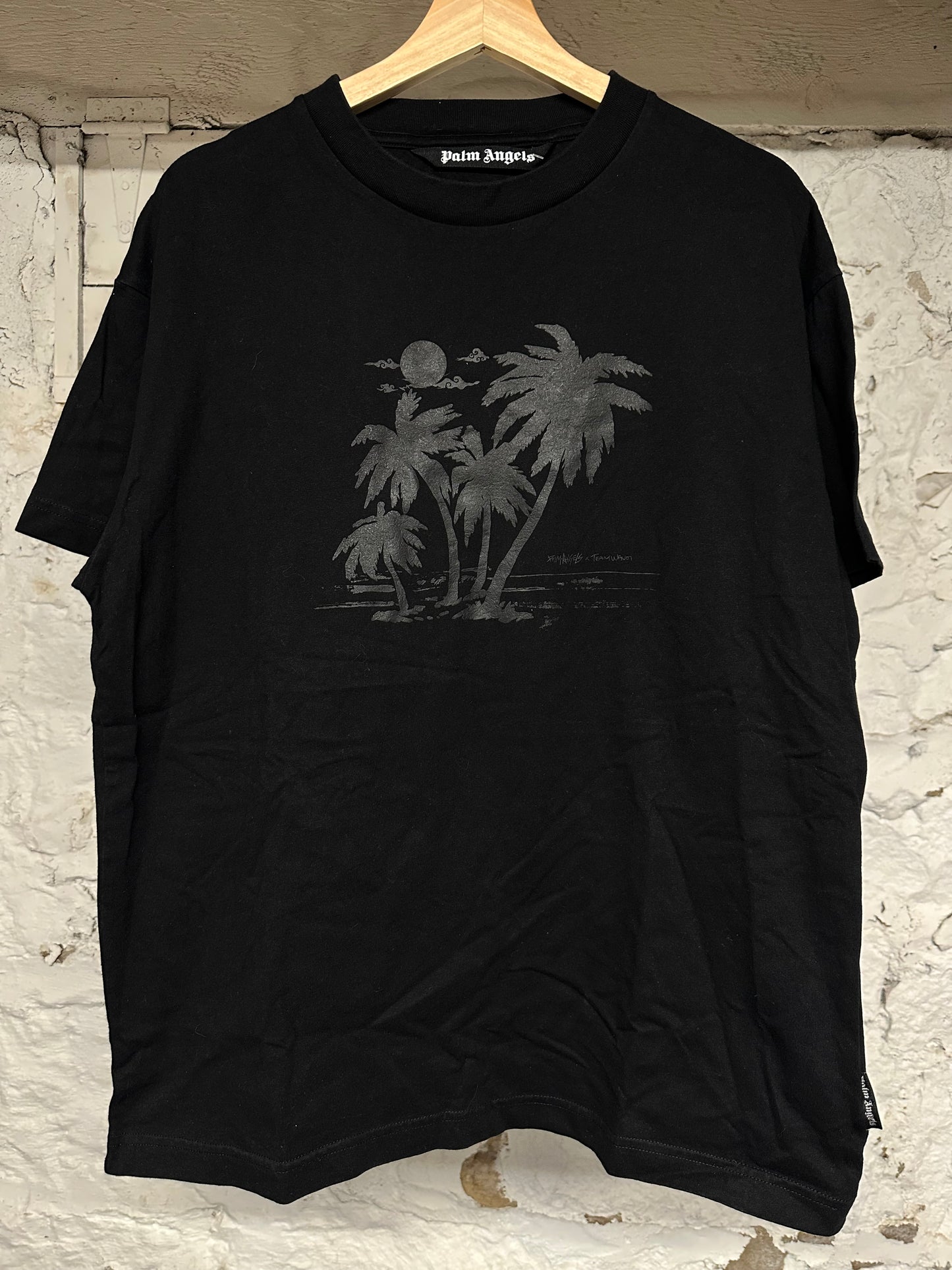Palm Angels Palm Logo T-Shirt Black Sz XL