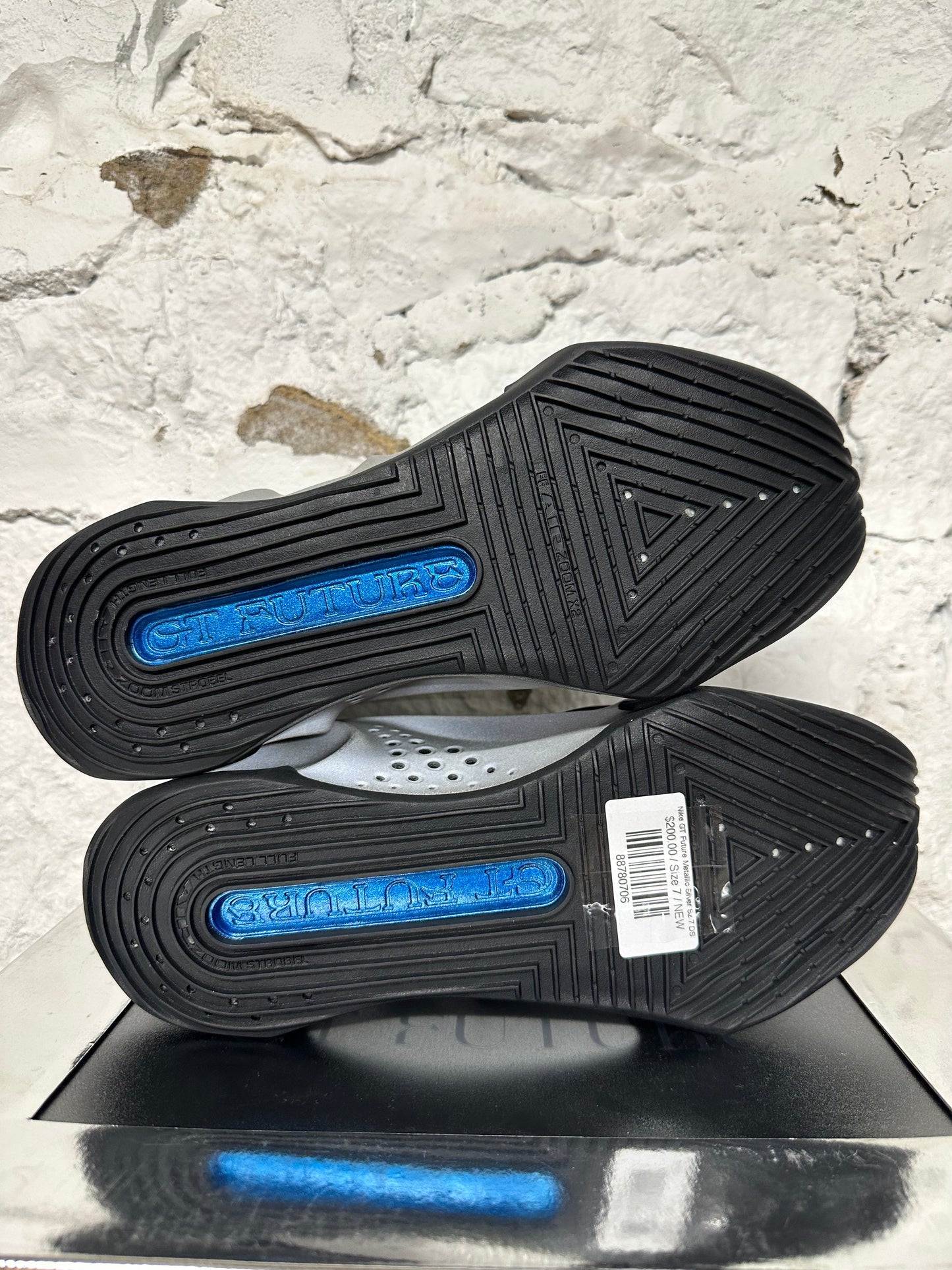 Nike GT Future Metallic Silver Sz 7 DS