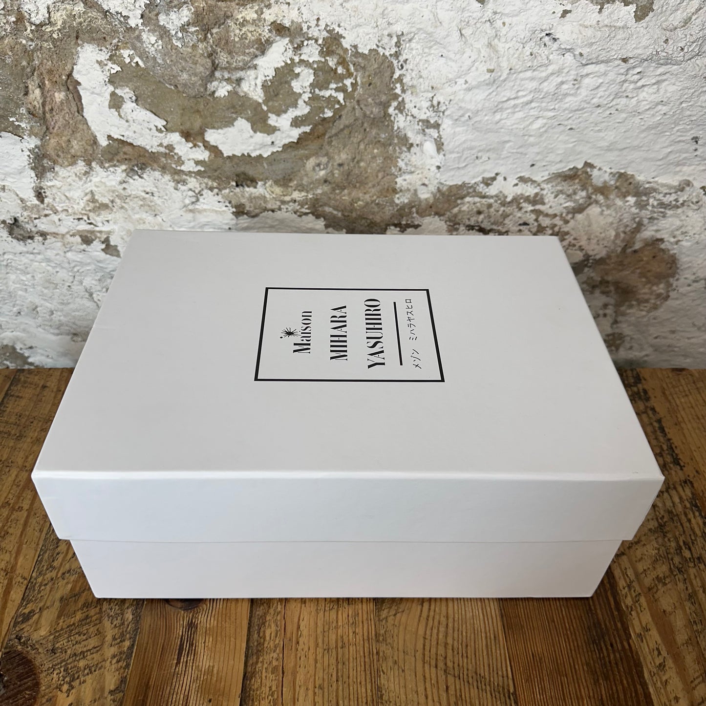 Maison Mihara Triple White Hank Sneaker Sz 7 (40)