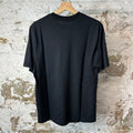 Amiri White Spellout Black T-Shirt Sz S