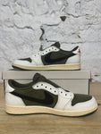 Air Jordan 1 Low Travis Scott Medium Olive Sz 10.5 DS
