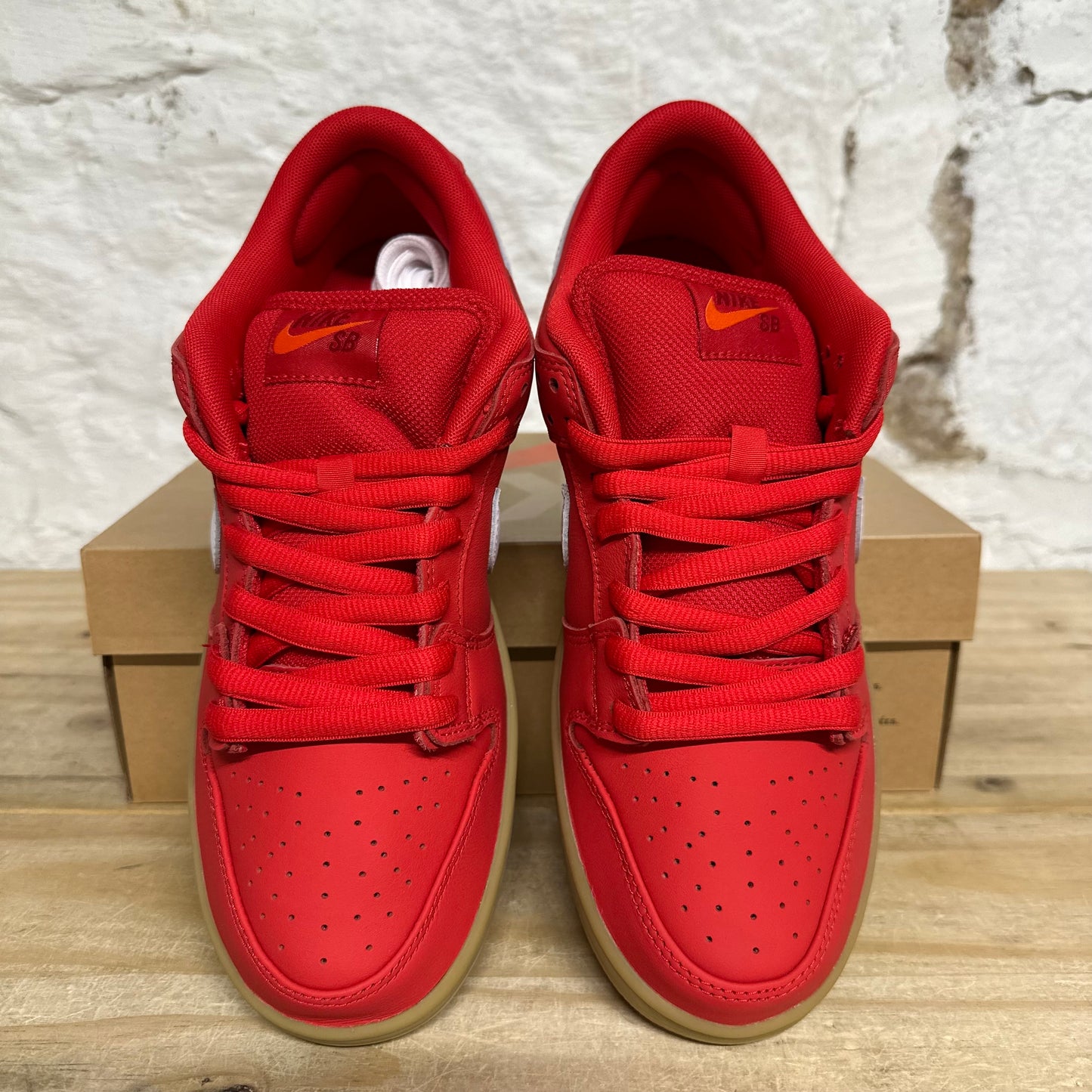 Nike SB Dunk Low University Red Sz 9 DS