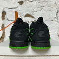 Nike Air Off-White Rubber Dunk Green Strike Sz 9