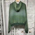 Vale Pine Zip Up Hoodie Green Sz M