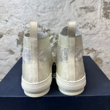 Dior B23 Clear White Oblique High Sneaker Sz 11 (44)